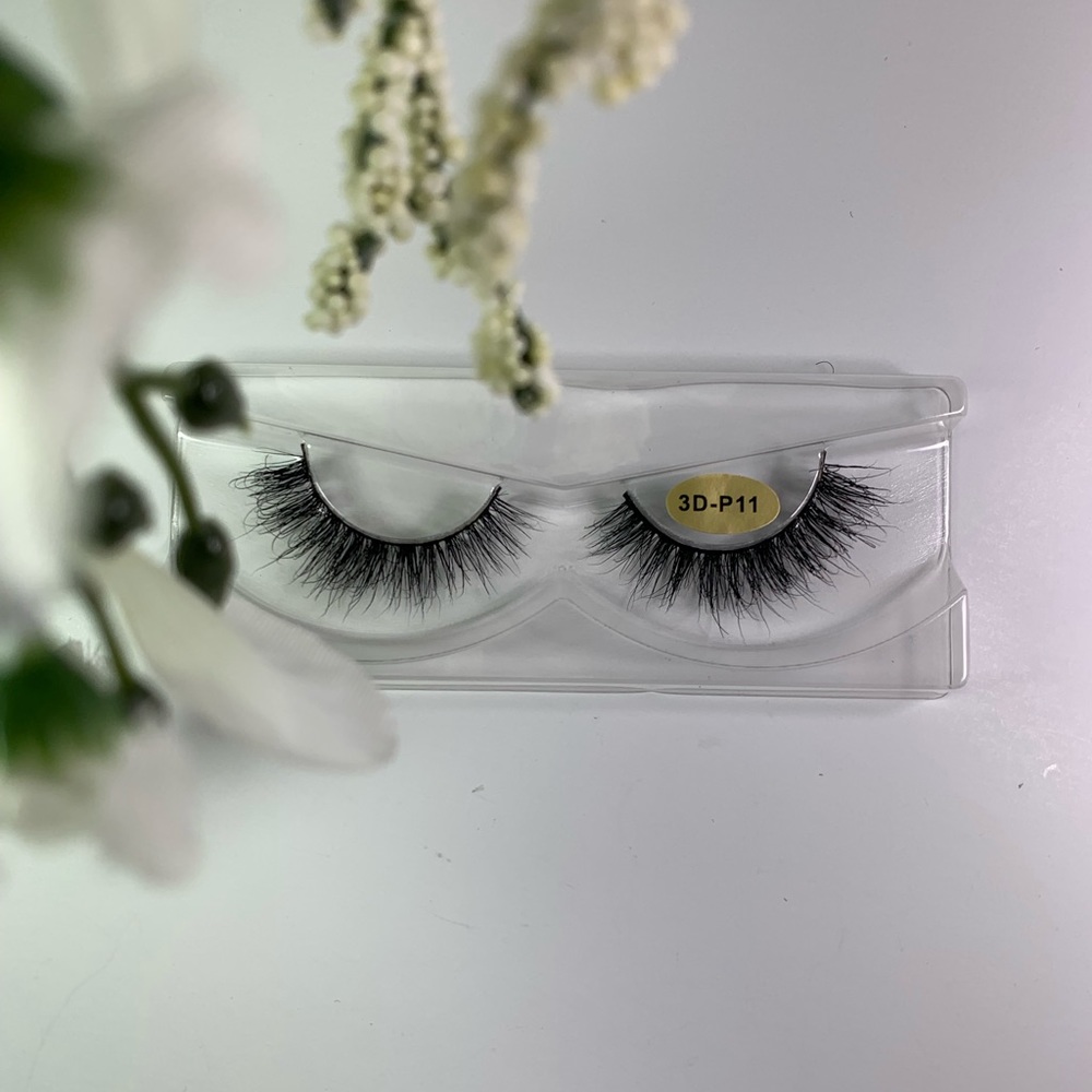 3D-P11 mink hair false eyelashes - Picture 2 of 8